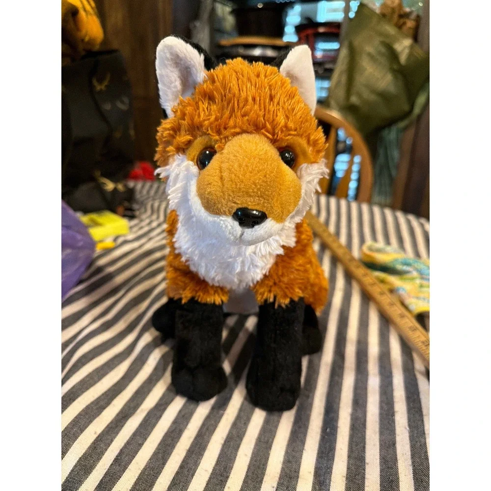 Wild Republic Red Fox Plush Stuffed Animal Realistic Woodland Toy Orange 12 Inch
